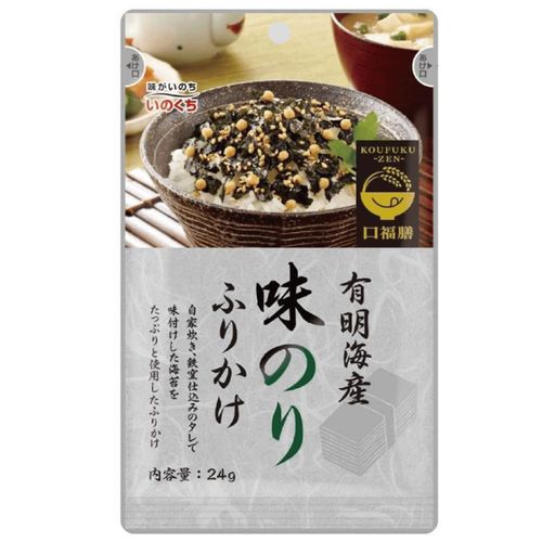 4901049105380







井口食品
味のりふりかけ