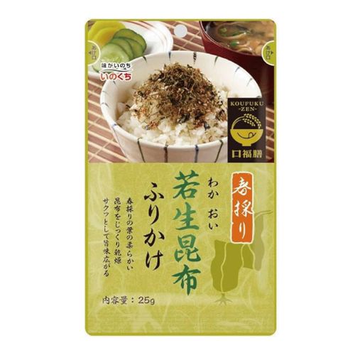 4901049105373







井口食品
若生昆布ふりかけ