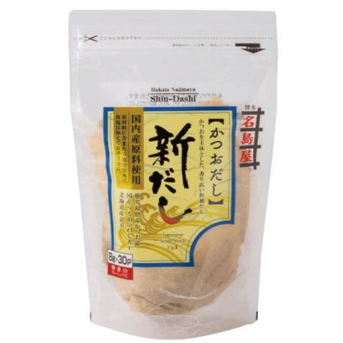 4901049207718







井口食品
博多名島屋 新だし（かつおだし）30包