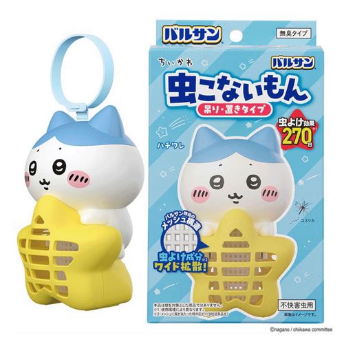 4580543942983



V00339



レック
バルサン ちいかわ 虫こないもん 吊り・置きタイプ ハチワレ