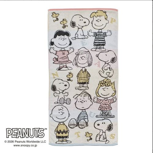 4908092670490



XT16306620 700



西川
スヌーピー 今治ジャガード バスタオル カラフル ホワイト