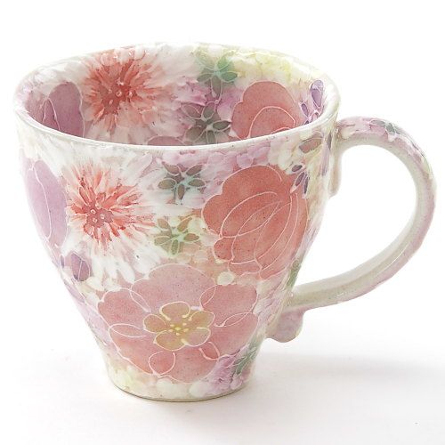 44012



松本陶器
薄紅色絵花 マグ