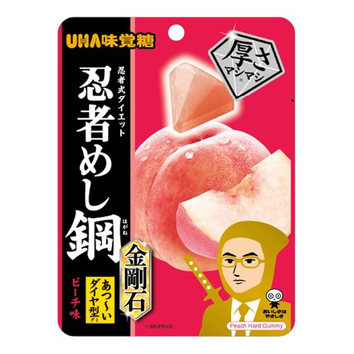 4902750702042







UHA味覚糖
UHA味覚糖 忍者めし鋼 金剛石 ピーチ味