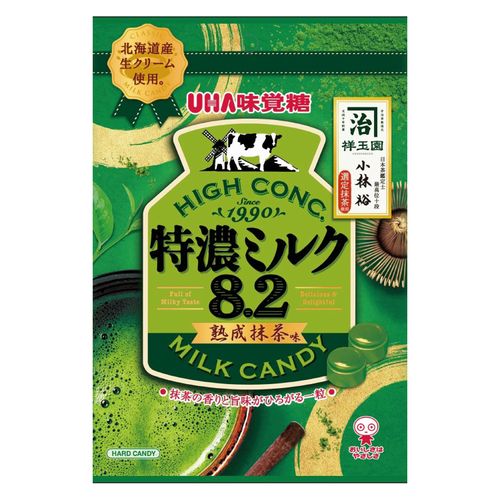 4902750920866







UHA味覚糖
UHA味覚糖 特濃ミルク8．2 熟成抹茶