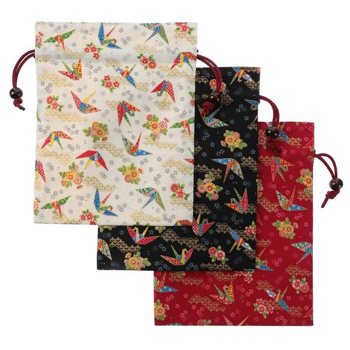 京佑
平巾着 折り鶴ちらし