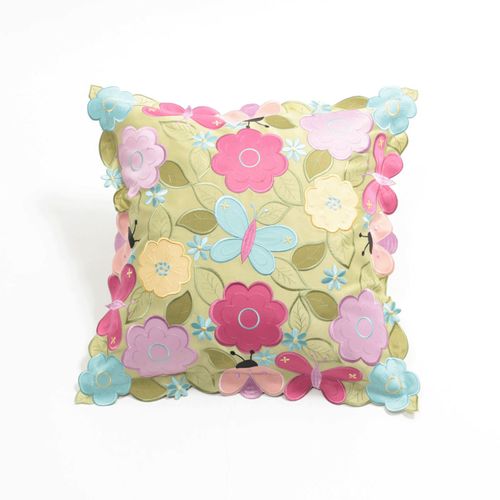 QDR26/A003-S



クレイブ
花アップリケ＆刺繍 クッションカバー