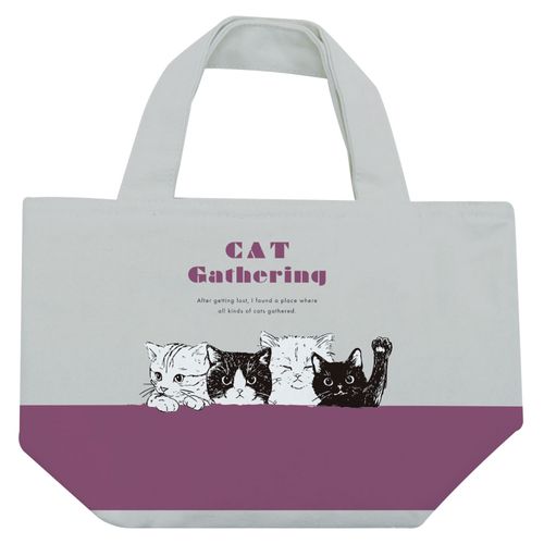 4582545749706



39805



モリッツ
保冷ミニトートバッグ キャット集会 GY