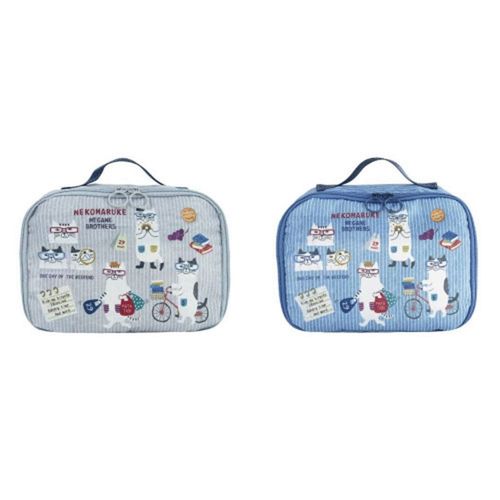 4582713774004







Kusuguru Japan
アメニティポーチ ネコまるけ柄