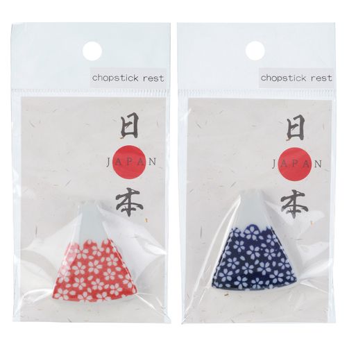 團陶器
花富士箸置