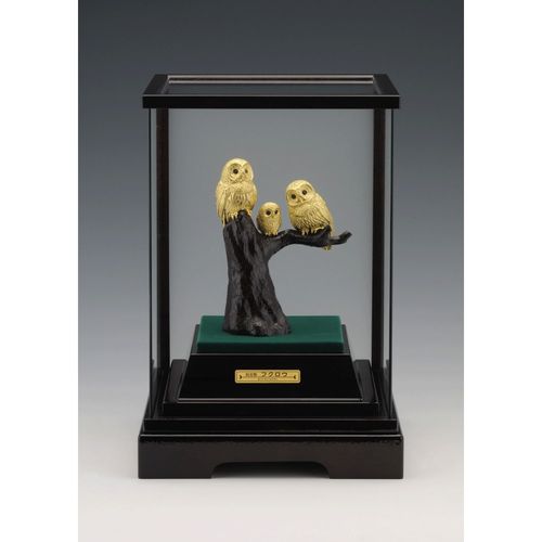 101332420



ナガホリ
光則純金製 親子フクロウ 18g