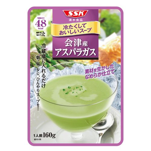 4901688706993







清水食品
冷たくしておいしいスープ 会津産 アスパラガス