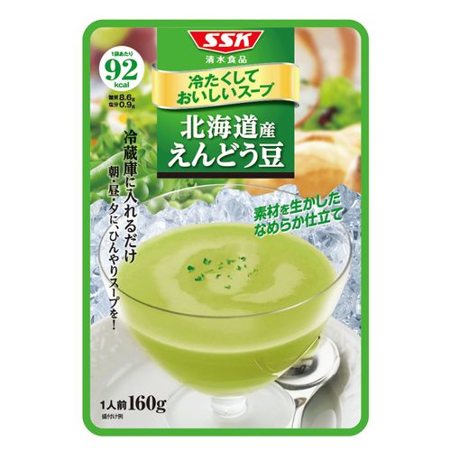 4901688707006







清水食品
冷たくしておいしいスープ 北海道産 えんどう豆