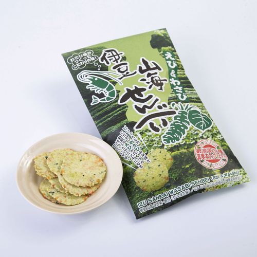 4933628220559







山本食品
伊豆山海せんべい（えび＆わさび）