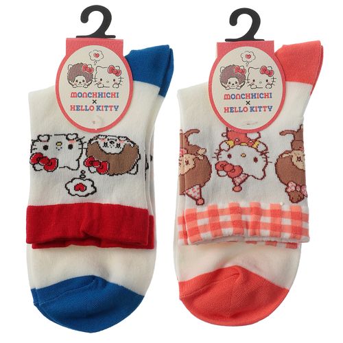 ウィックス
モンチッチ×キティ クルー丈 靴下
