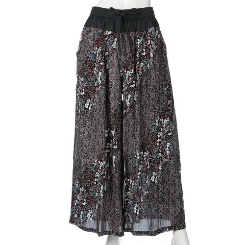 アンナヴァン
レーヨンプリント ボタニカル フレア パンツ