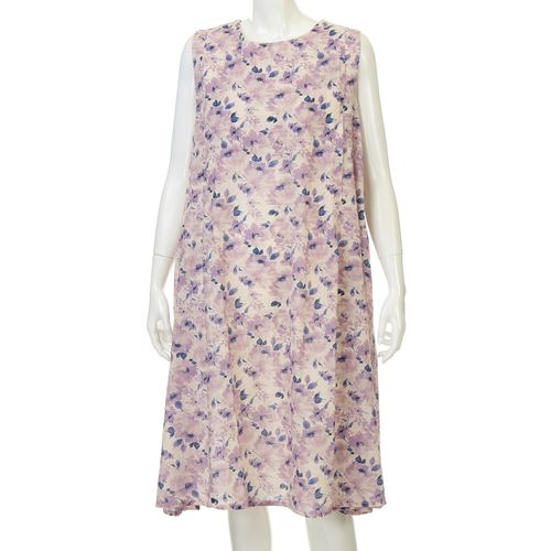三和ジャパン
綿100花柄プリントノースリーブワンピース