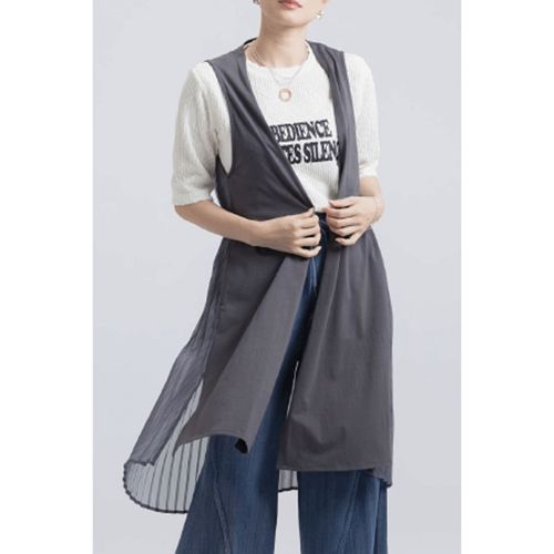 Ａｓｈｌｅｙ＆Ｂｒｏｓ
33℃ バックプリーツカットロングジレ