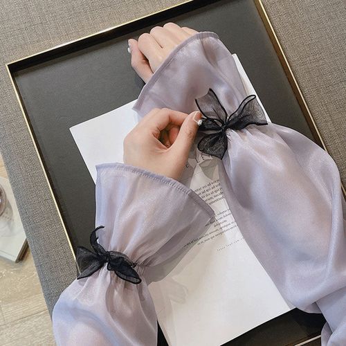 ジェノバ
リボン付きジュエルアームカバー