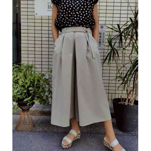 ダブル・フェース
Doubleface Tokyo ワイドタックキュロットパンツ