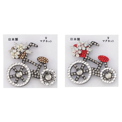 ノブレス
カゴ自転車マグネットブローチ