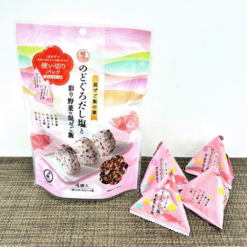 4983050689592







逸品社
のどぐろだし塩と彩り野菜の混ぜご飯の素