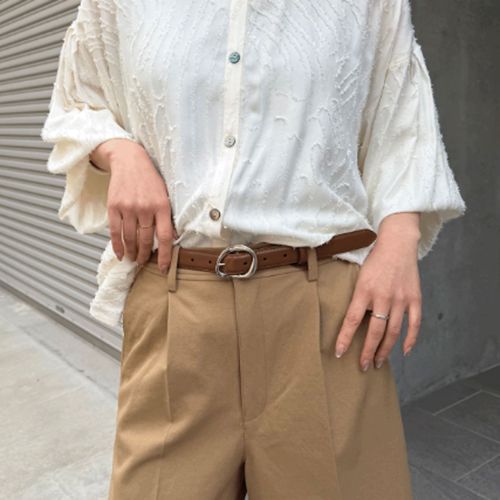 ケリーコーポレーション
Anna Kerry ニュアンスバックルレザーベルト