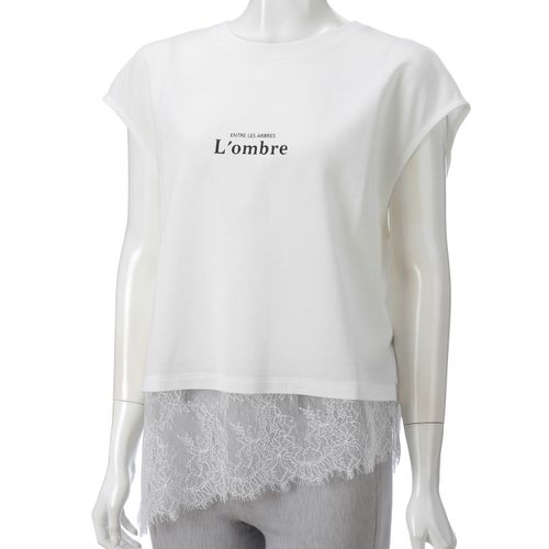 光世
LHELBIE レースヘムロゴトップス