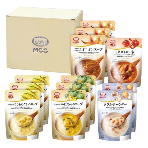 4901012052055



SG-30D 0043254



エム・シーシー食品
MCC レトルトスープギフトSG－30D