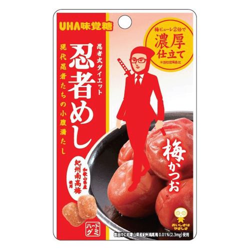 4902750615007







ＵＨＡ味覚糖
忍者めし 梅かつお