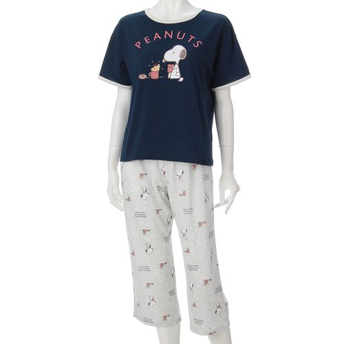 4920025151401







ヒロタ
SNOOPY TC天竺 半袖7分丈パンツTスーツ レディース