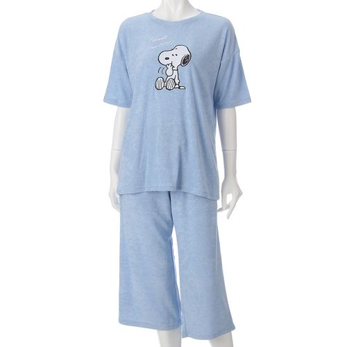 4920025153177







ヒロタ
SNOOPY パイル無地 半袖7分丈パンツTスーツ レディース