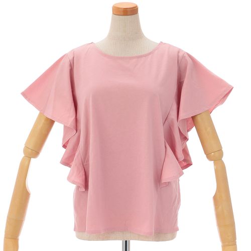 三澤
vingtrois ドライタッチコットンフリルTシャツ