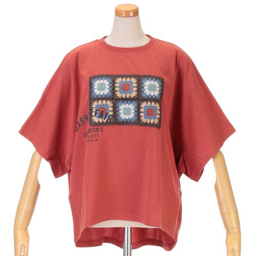 ミーム
iriey クロシェモチーフTシャツ