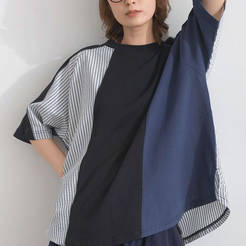 ミーム
iriey 異素材切替プルオーバー