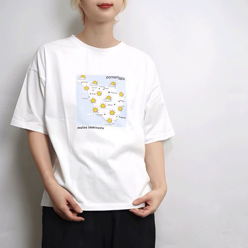 フク
fu－dueka：： お天気柄Tee