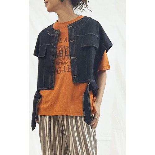 グラティア
GENTIL デニムショートベスト