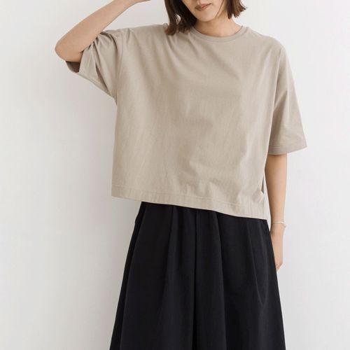 ピープル
kermu 接触冷感天竺リラックスTシャツ