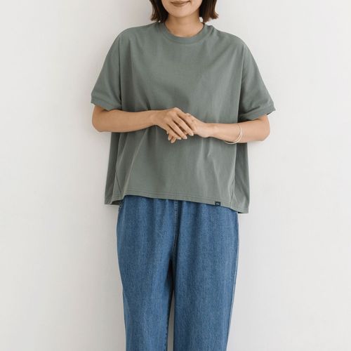 ピープル
kermu 接触冷感天竺ワイドTシャツ