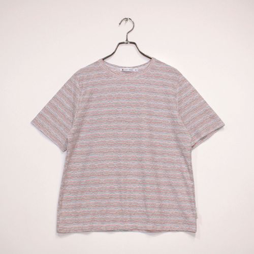 ジジョン
T’BIS STUDIO 表面変化ボーダークルーネックカットソー