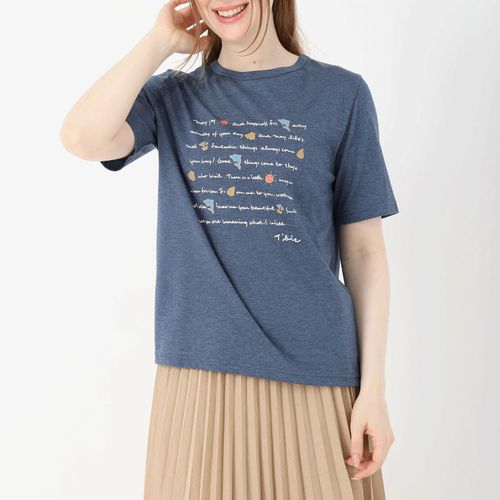 ジジョン
T’BIS STUDIO 半袖サマーマリンプリントカットソー