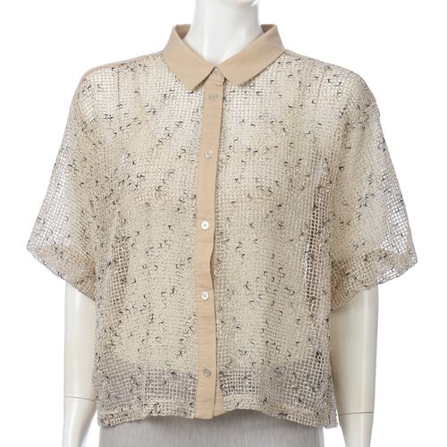 豊和コーポレーション
メッシュショートブラウス