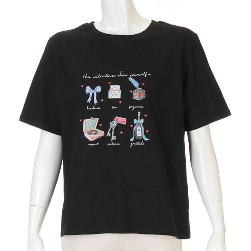 ＫａｎｄＫ
klin klin 小物柄Tシャツ