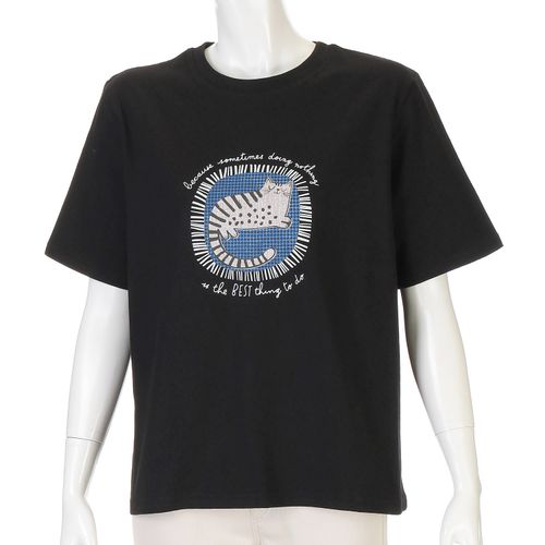 ＫａｎｄＫ
klin klin ネコ柄Tシャツ