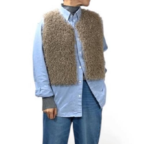 ブルーベル
QTUMU リバーシブルクロップドベスト
