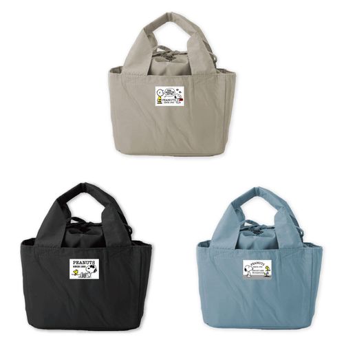 生駒クロス
スヌーピー保冷巾着型ランチバッグ