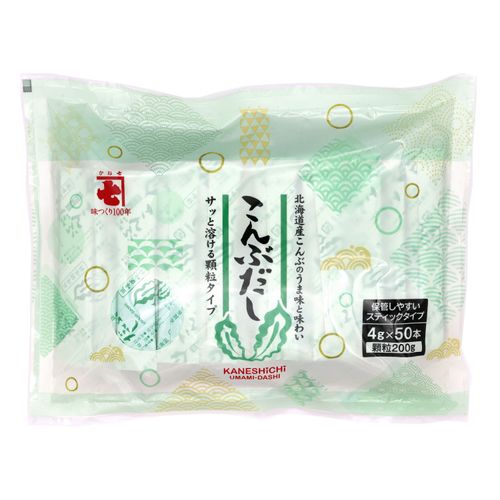 かね七
こんぶだし4gx50本入
