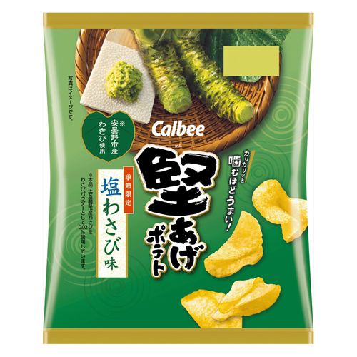 4901330923501







アイネット
カルビー 堅あげポテト 塩わさび味