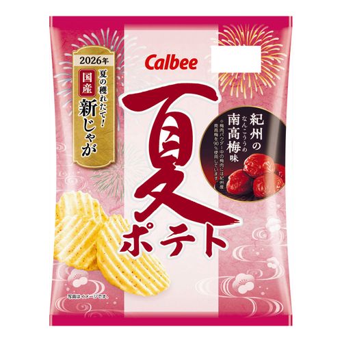 4901330600761







アイネット
カルビー 夏ポテト 紀州の南高梅味