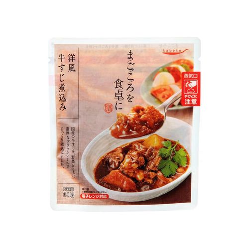 4901592927156







国分首都圏
tabete まごころを食卓に 膳 洋風牛すじ煮込み