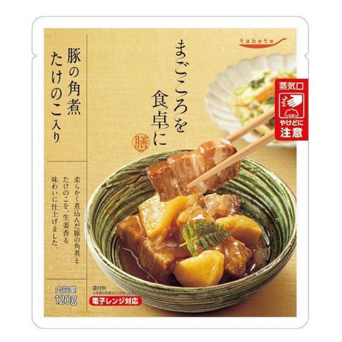 4901592927224







国分首都圏
tabete まごころを食卓に 膳 豚の角煮たけのこ入り